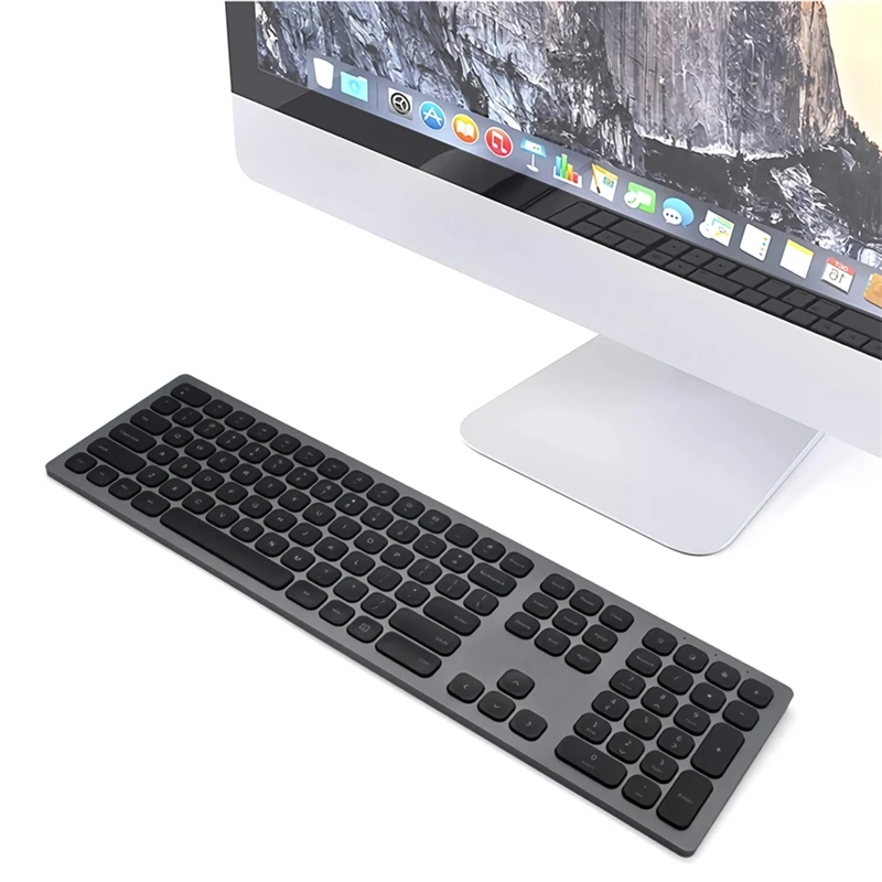 110 Keys Wireless Bluetooth Keyboard Mini Mechanical Gaming Type-C Rechargeable Keyboard For Tablet Laptop Phone Gamers Windows
