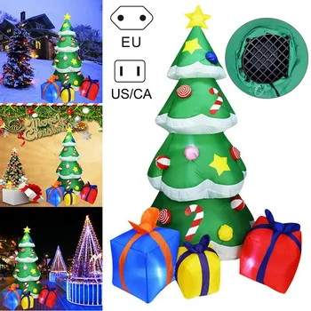 

LED Lilluminated Christmas Tree Inflatable Model Lawn Yard Outdoor Xmas Decoration HYD88