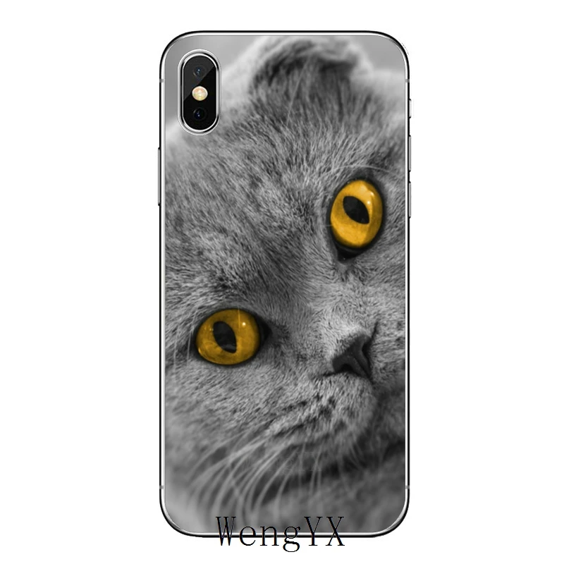 Шотландский Сложите cat Мягкий чехол для samsung Galaxy J8 J7 J5 премьер-профессионал J3 A3 A5 A7 - Цвет: fold-cat-A-11