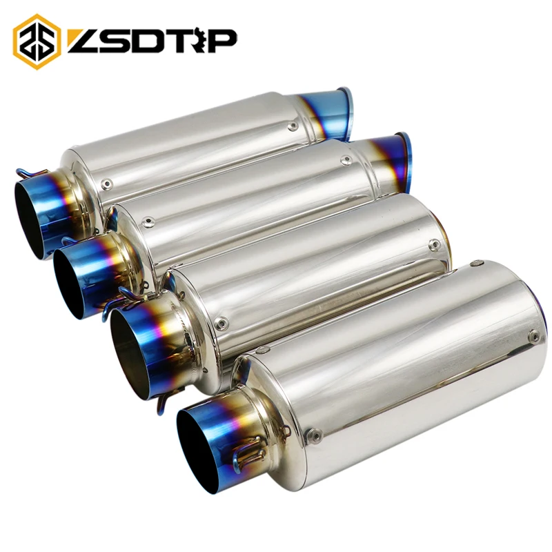 ZSDTRP зеркальные выхлопные газовые трубы из нержавеющей стали SC GP для большинства