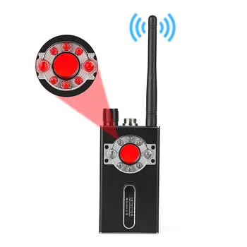 

Wireless Smart Anti-Spy Detector Wireless RF Signal Detector Bug GSM GPS Tracker Laser Lens Hidden Camera Finder Security Device