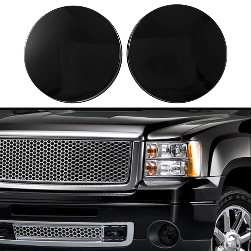 Для GMC Sierra 1500 2500HD 3500HD 2007-2013 Прозрачный передний бампер противотуманные фары