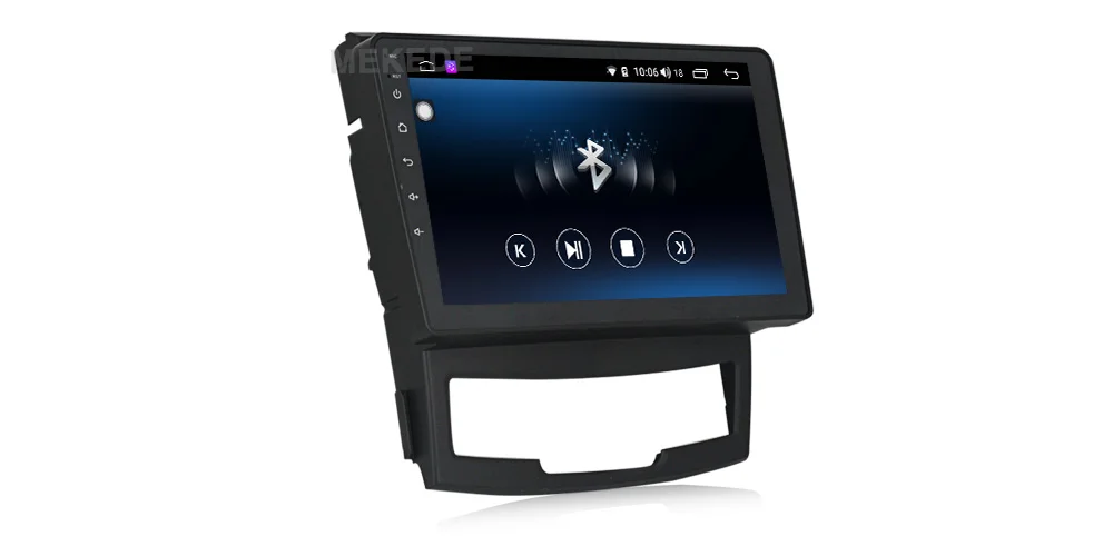MEKEDE HD большой экран Android 9,0 Автомобильный DVD Радио для SSANGYONG KORANDO 2011-2013 gps навигация Радио Аудио мультимедийный плеер