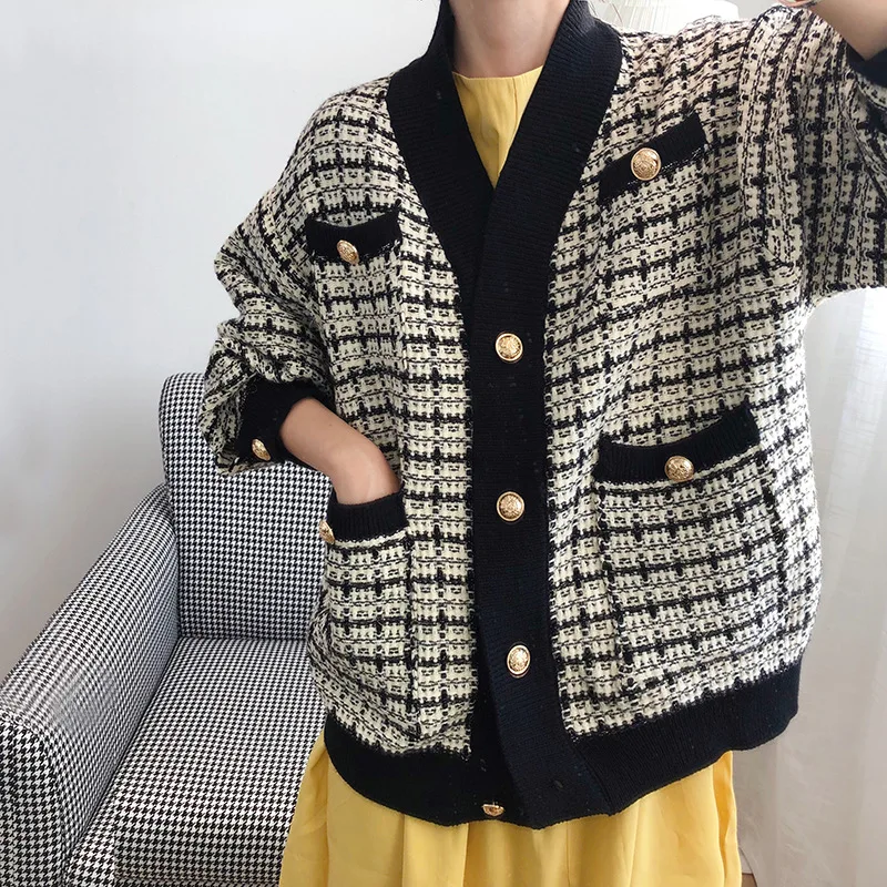Top quality Brand Winter Sweater Jacket Coat Women Female Outerwear European Coat Casual Winter Jacket Women Grils