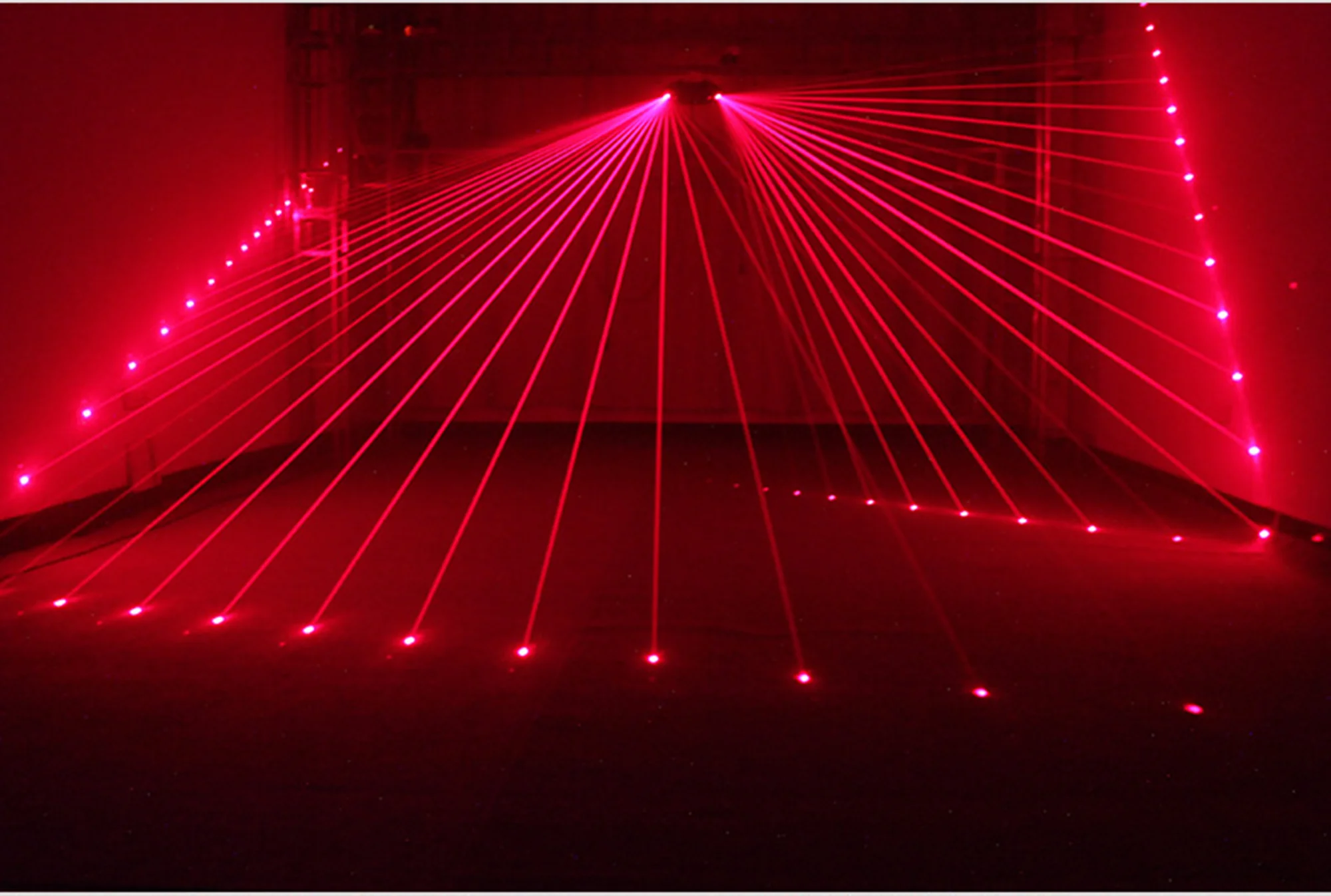 Mostrar tiempo RGB laser latineas de imagen haz escanear DMX DJ Barra de baile Caffee Navidad Fiesta en casa Disco efecto iluminacio