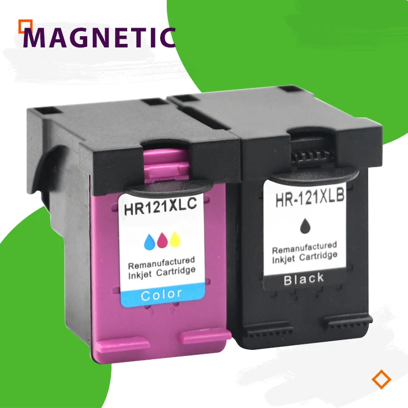 Картридж для принтера HP 121 photosmart C4683 C4783 Deskjet D2563 D1663 F2530 F2545 F2560|ink cartridge|compatible ink