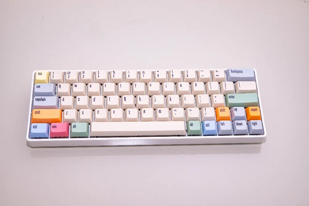 PBT SA Keycaps XDAS высоко сублимационный холст большой полный набор ключей 108