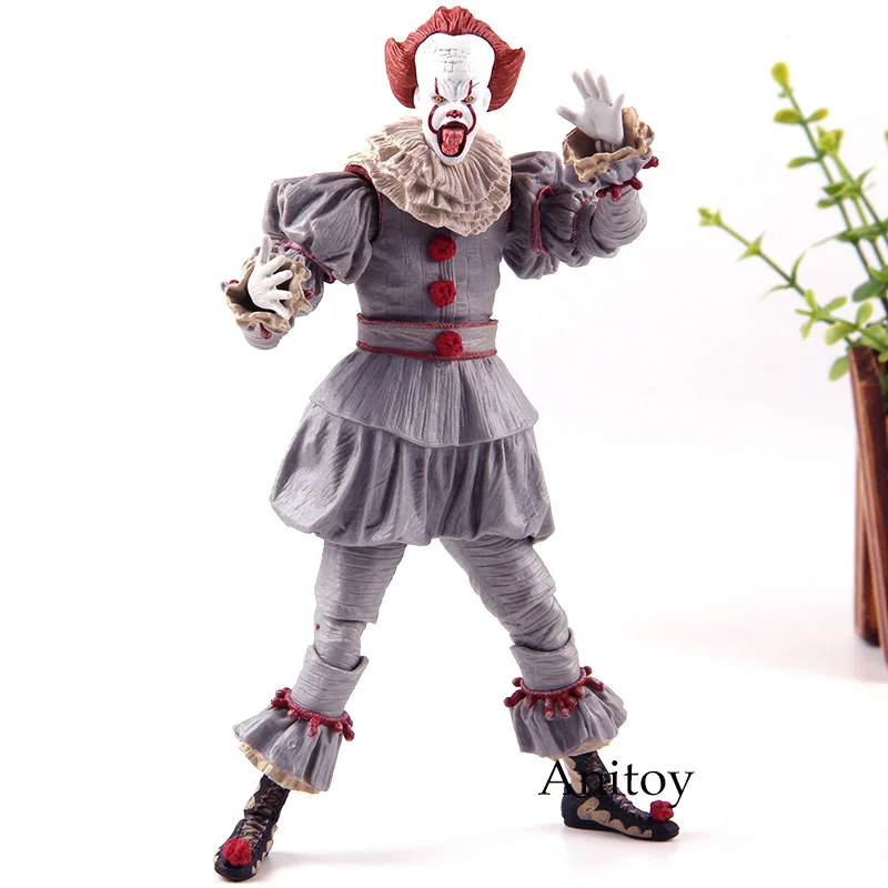 Stephen King's It Pennywise фигурки из фильма ужасов ПВХ игрушки NECA фигурка Коллекционная модель игрушки