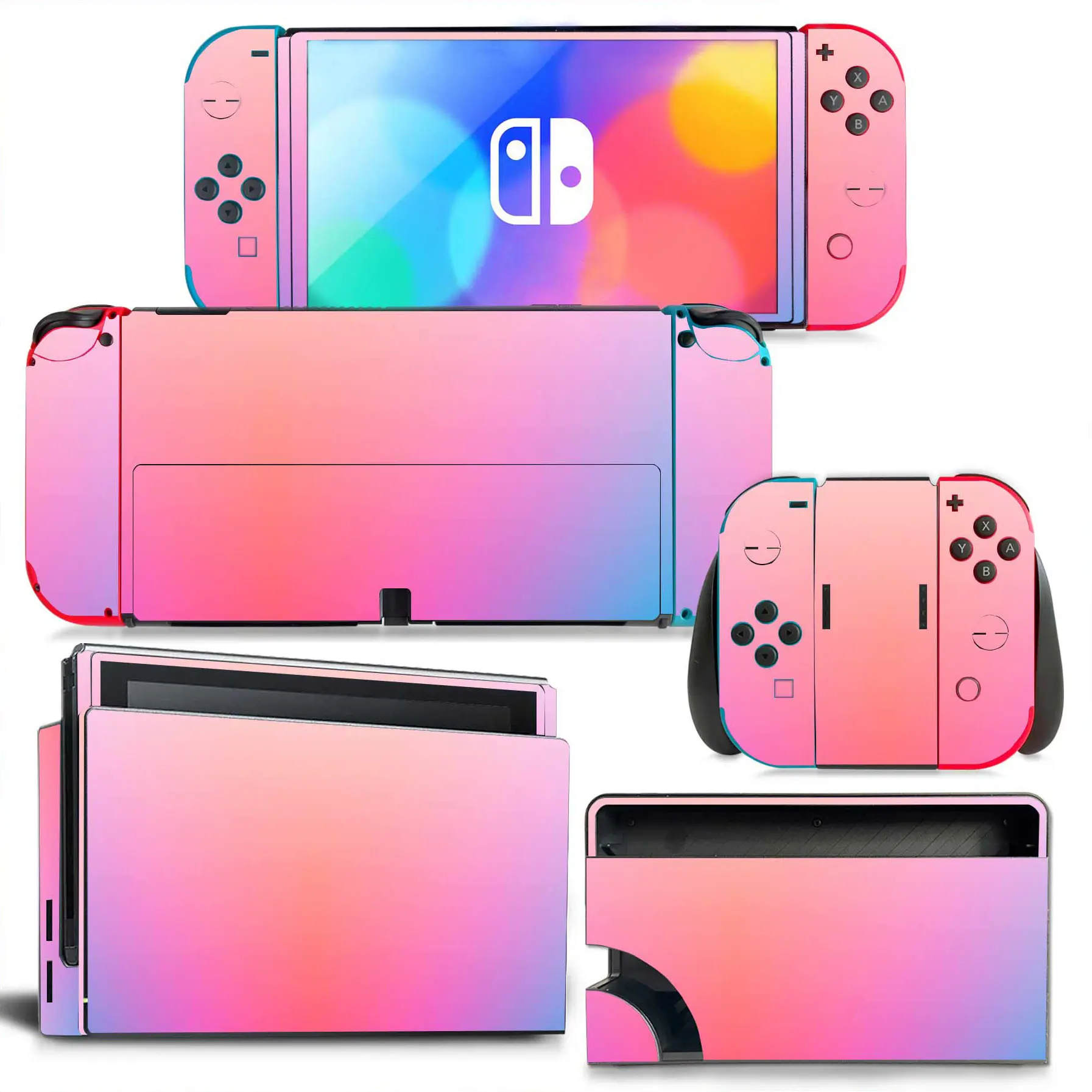 Good picture for Nintend o Switch oled skin for Switch oled pvc skin for ns oled  vinyl skin sticker 