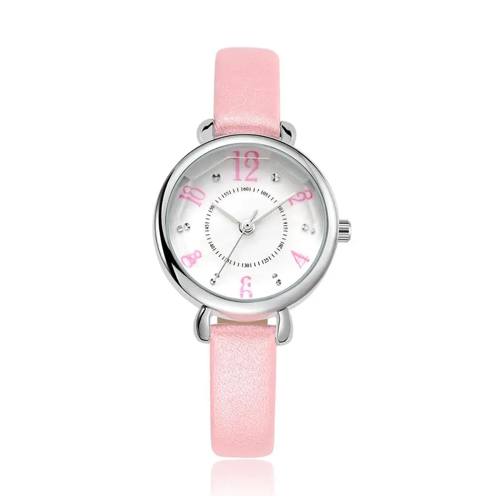 

Fashion brand women brand watches quartz casual leather strap wristwatches lady cocks