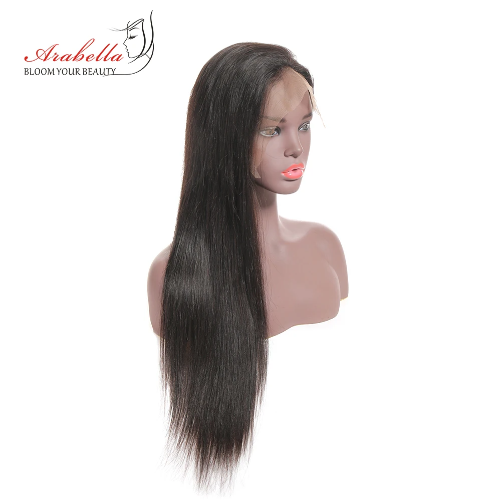 

Malaysian Straight Hair Lace Front Wig With Baby Hair For Women 210% Density Arabella 13*4 Pre Plucked 100% Remy Human Hair Wigs