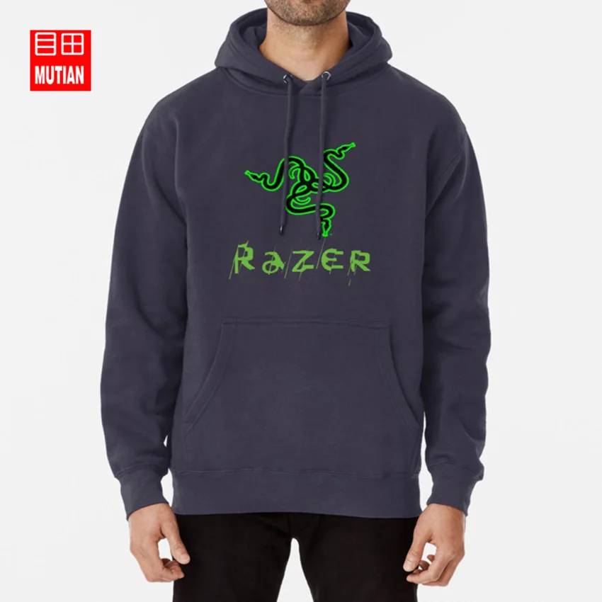 Толстовка с капюшоном и логотипом Razer игровой компьютер razer|Толстовки свитшоты| |