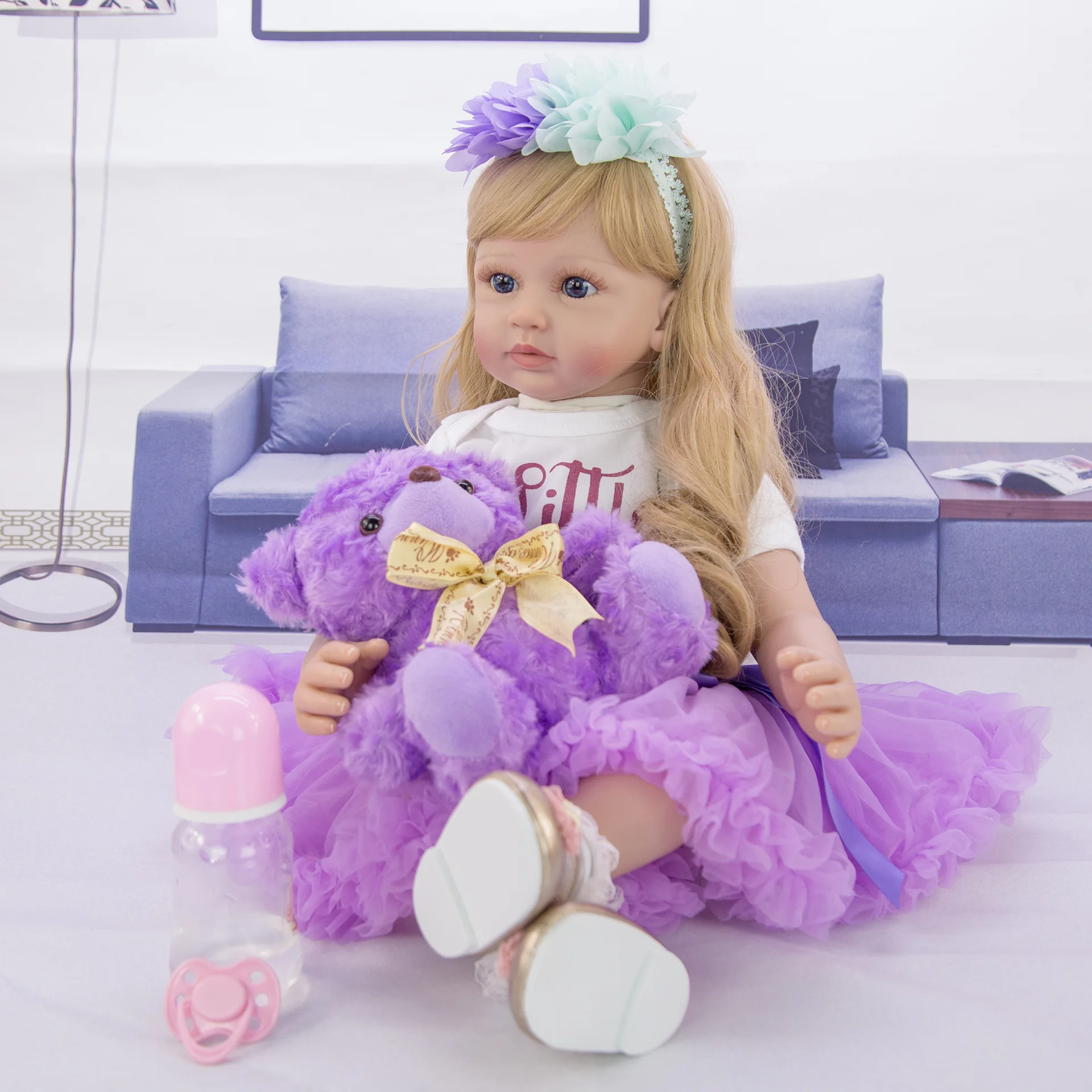  Keiumi 24-Inch Reborn Baby Doll Reborn Baby Cloth Body Model Infant AliExpress New Style