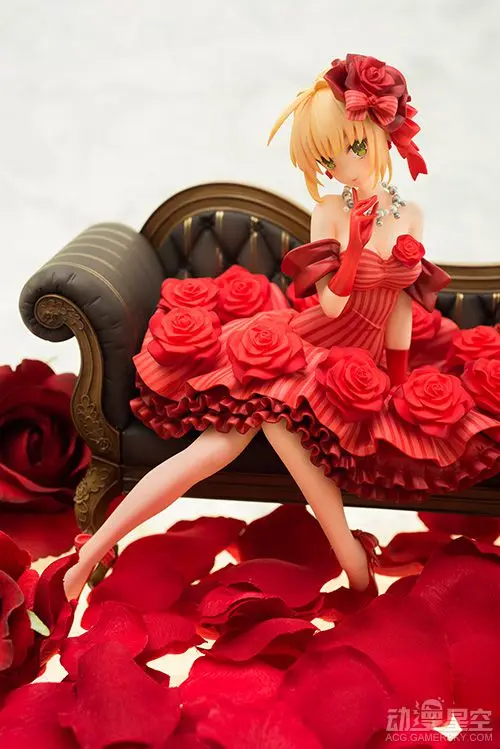 Игра Fate/EXTRA Saber император Нерон игрок красное платье униформа косплей костюм полный набор Хэллоуин Рождество