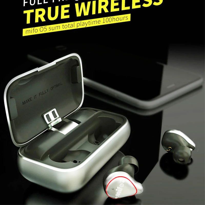 Mifo O5 Bluetooth наушники настоящие беспроводные наушники Сбалансированные наушники спортивные стерео звуковые наушники для IPhone MIi huawei Oneplus
