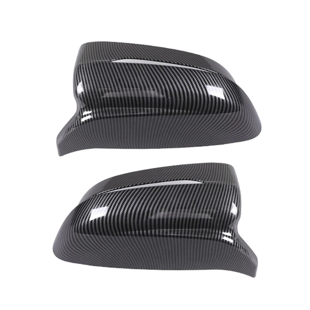 

Side Mirror Cover Cap For BMW G20 F30 F32 F34 Car Outside Reversing Rear View Shell Horns Style Carbon Fiber Rearview Case Trim
