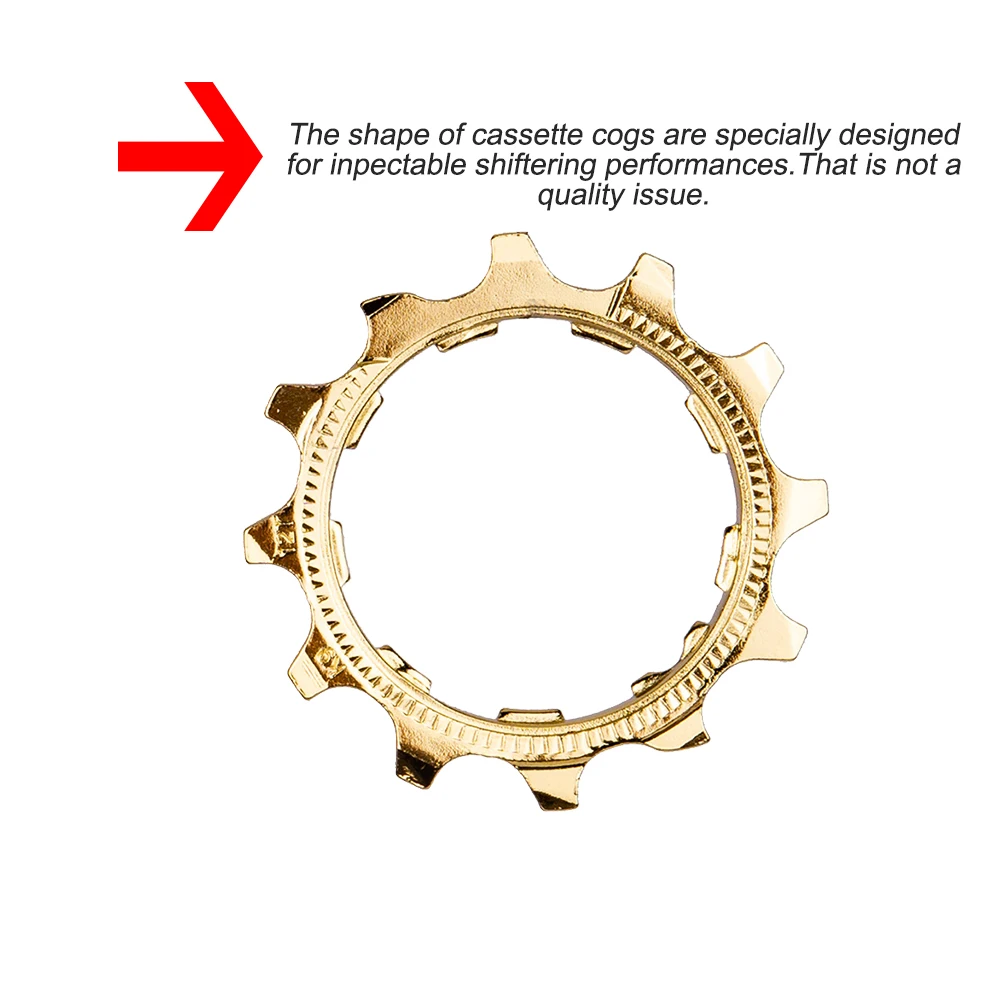 Сменная кассета для MTB Road Bike Cogs 9 10 11 Speed 11T 12T 13T Golden Freewheel запчасти кассеты SHIMANO SRAM