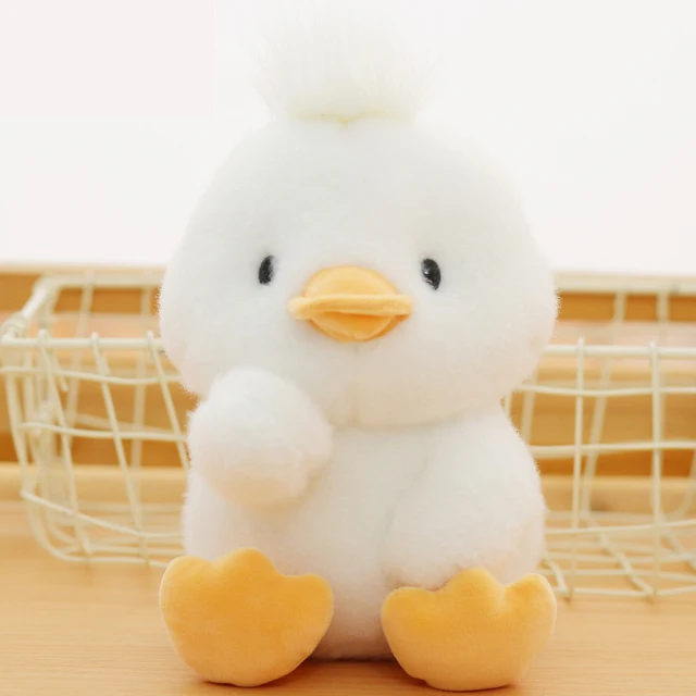 1pc 23cm Lovely Sitting Duck Plush Toys Kawaii Duck Pillow Soft Stuffed Animal Toys Baby Kids Play Comfort Toys Birthday Gifts