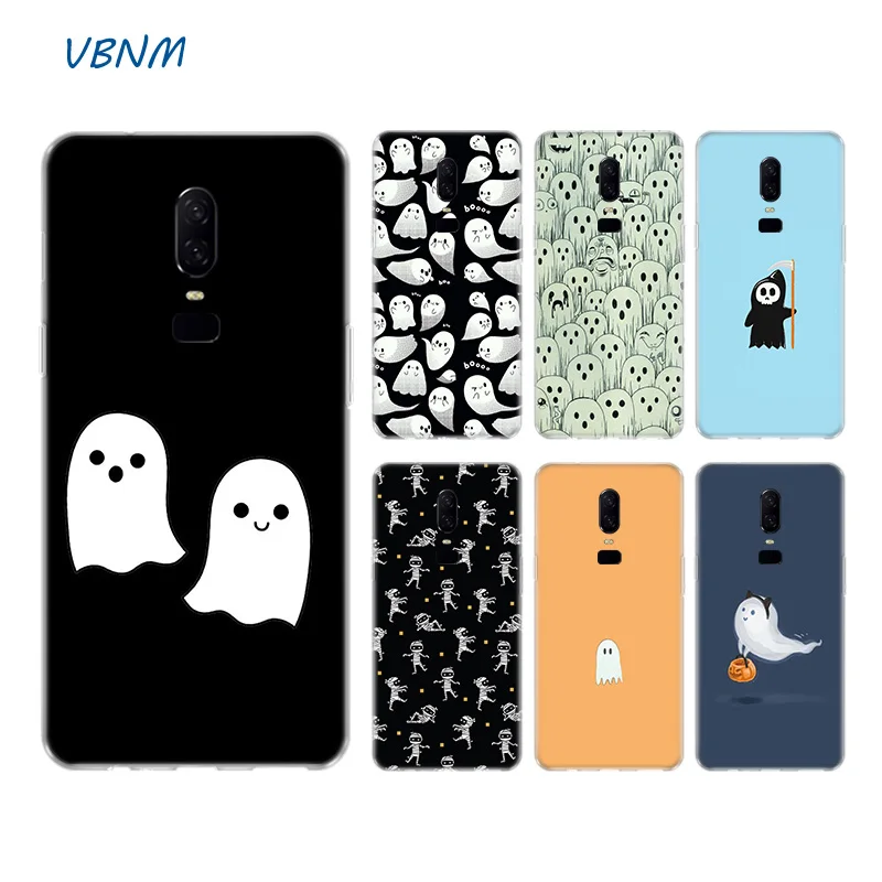 

Halloween Cartoon Soft Rubber TPU Silicone Back Case For OnePlus One Plus 1+ 7 Pro 6 6T 5 5T 3 3T Mobile Phone Bag Coque Cover