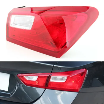 

CITALL Plastic Red Outer Tail Light Rear Lamp Case Housing Fit For Chevrolet Malibu XL 2016 2017 2018