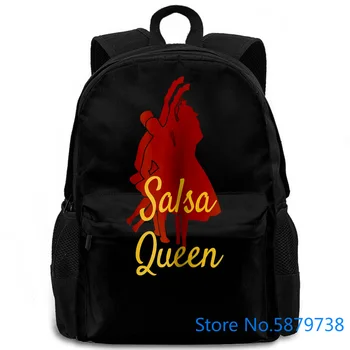 

Salsa Queen New Pure Hip Hop Mens Hot Sale Super women men backpack laptop travel school adult student