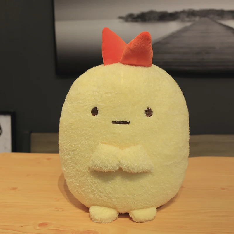 Плюшевый пингвин Sumikko Gurashi San-X уголок био плюшевая подушка японская аминовая плюшевая игрушка мягкие куклы для фанатов подарок для девочки - Цвет: stand shrimp