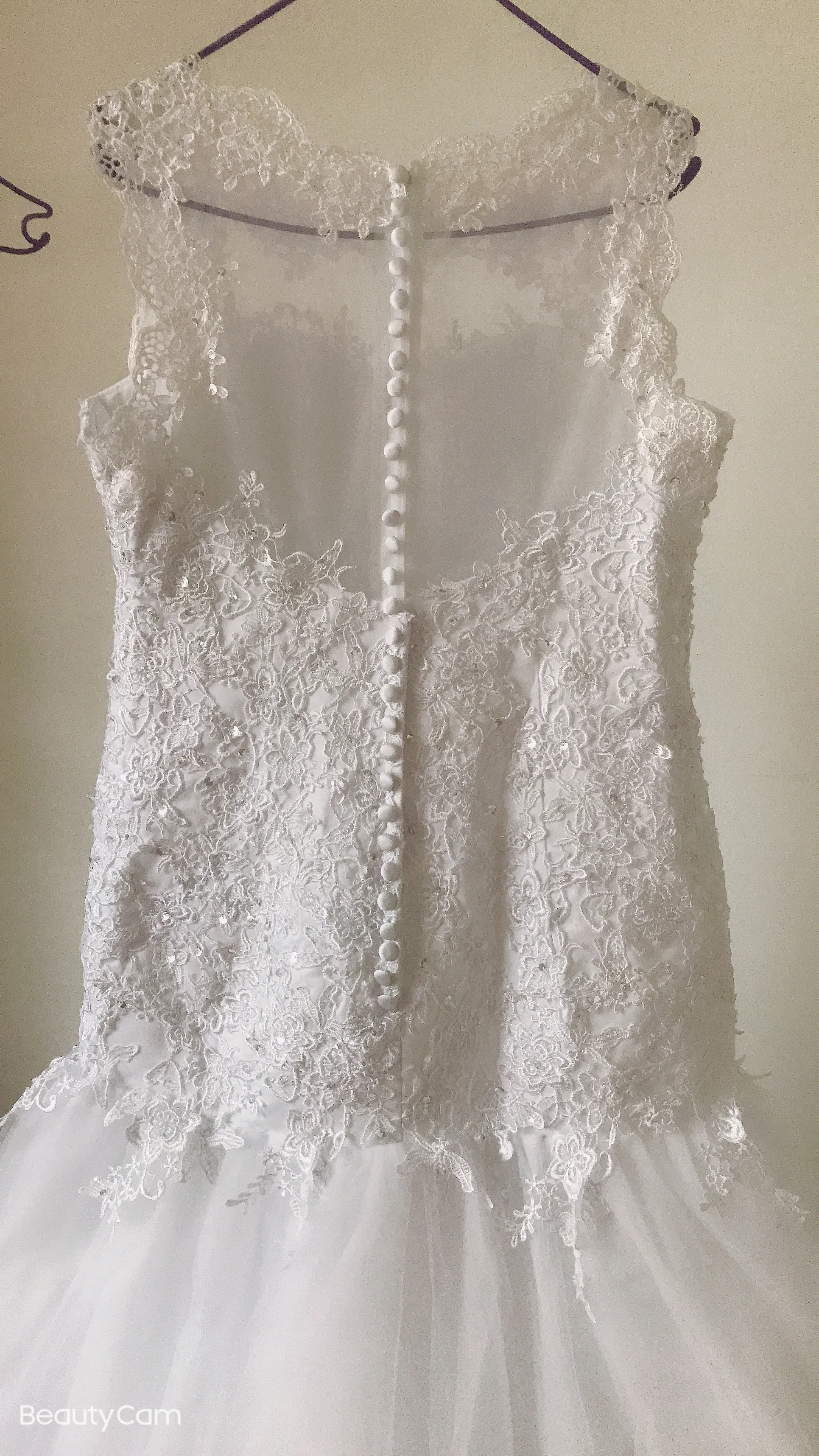 Fansmile Africa Design Vestido De Noiva Beading Lace Mermaid Wedding Dress Backless Gowns FSM-507M