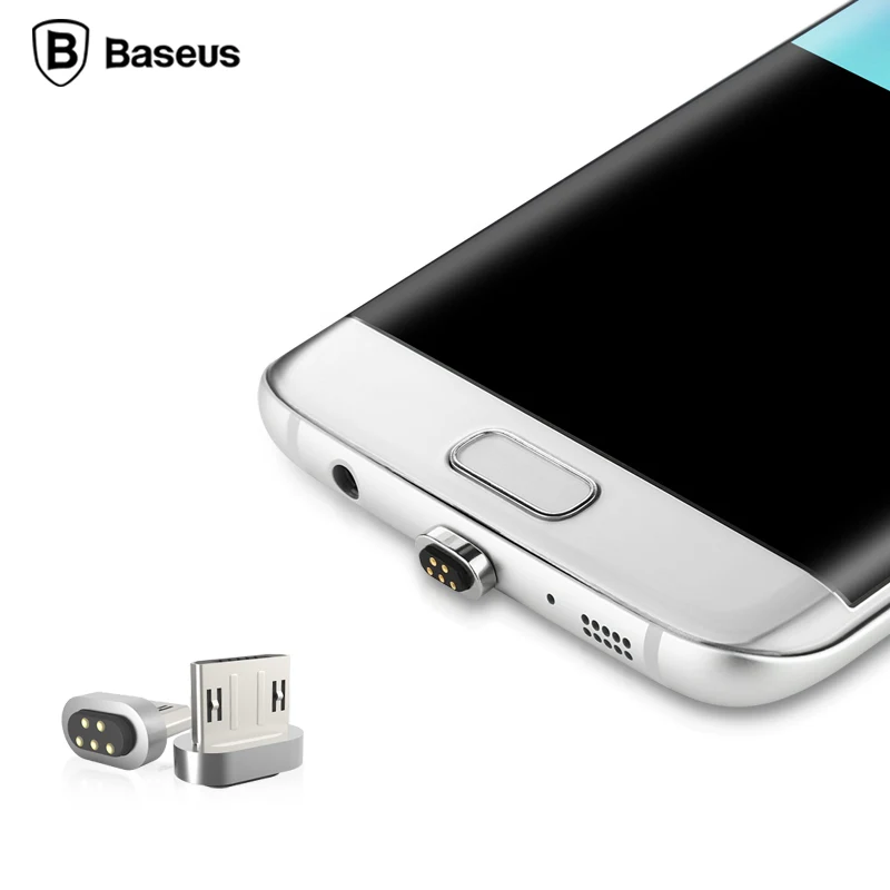 Baseus Магнитный usb-кабель для зарядки iPhone samsung xiaomi redmi кабель для быстрой зарядки apple lightning все микро-usb для устройств на аndroid 2.4A