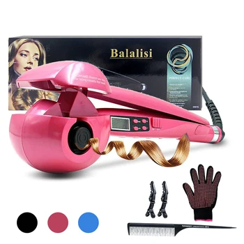 

Pro Automatic Hair Curling Curler Iron Curl Wave Machine Kit Ceramic Tourmaline Ionic Adjustable Temp Hair Styler