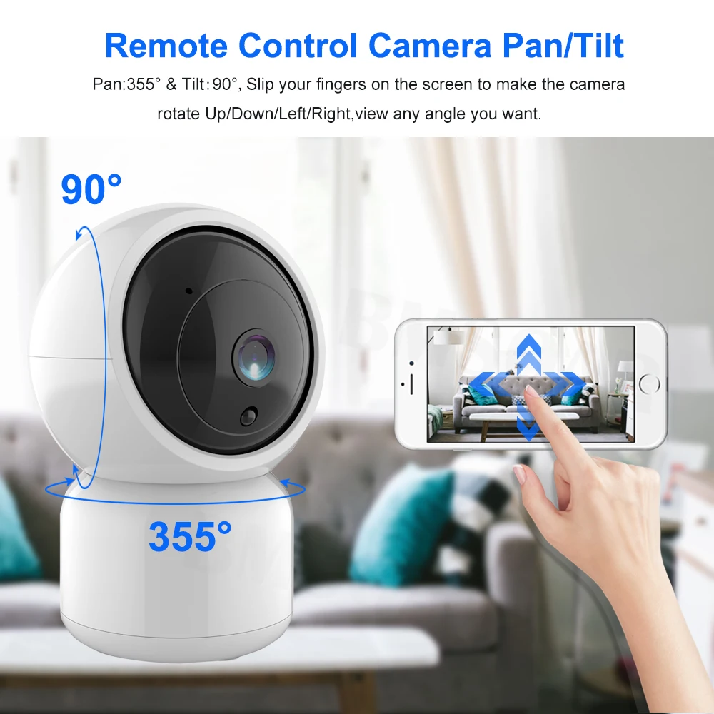 Камера Tuya 1080P Smart Life, wifi, IP камера, 2MP HD, охранное видеонаблюдение, CCTV, беспроводная, радионяня, сеть, облако, SD карта