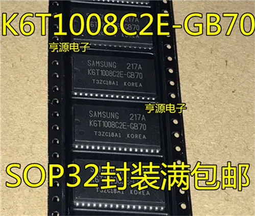 K6T1008C2E K6T1008C2E-GB70 лапками углублением SOP-32