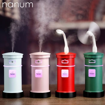 

New 3 in 1 Car Essential Oil Diffuser Mini Ultrasonic Postbox humidifier LED Night Light USB Aromatherapy Fogger humidifiers