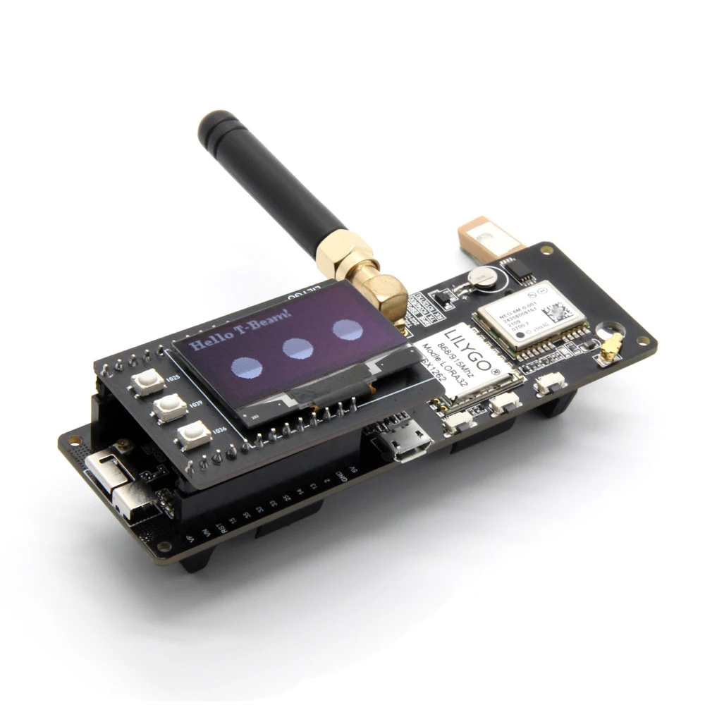 LILYGO®TTGO 1 3 дюймов OLED SH1106 для T-Beam IOT программируемые кнопки макетная плата