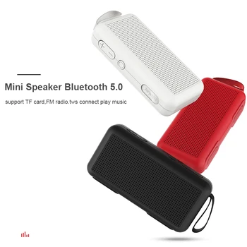 

Mini Speaker Bluetooth Speakers Portable Column Graffiti Sound Box Wireless Loudspeaker 3D Stereo Music with FM TF Card