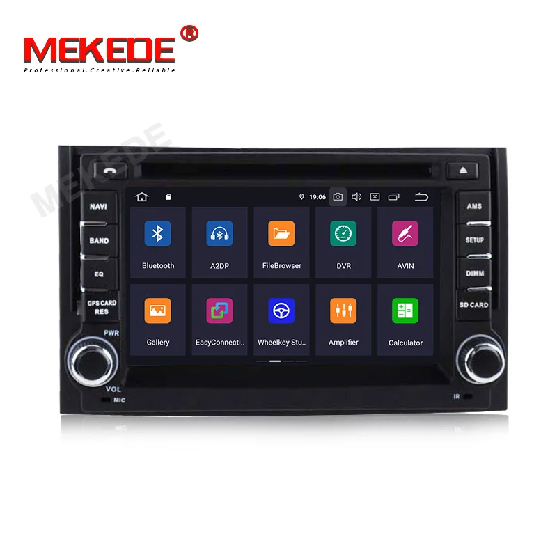 Sale MEKEDE 2din PX5 4+64G Android 9.0 Car Multimedia DVD player for Hyundai H1 Grand Starex 2007-2015 GPS,DVD, Radio,WiFi BT 3
