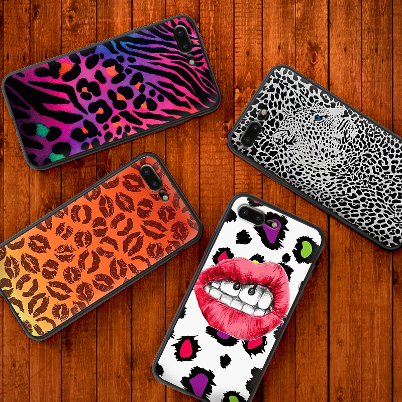 

leopard Phone Case For Xiaomi Mi6 8 Lite SE MAX 3 9E 5X 6X F1 A1 A2 Lite A1 6 Soft Silicone Phone Cases Cover