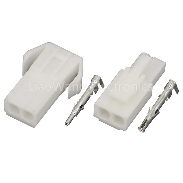 4 Pairs Tamiya 4-Pin Plug Connectors With 14AWG Wire - RC Car Battery Adapter Cables (10cm Length)