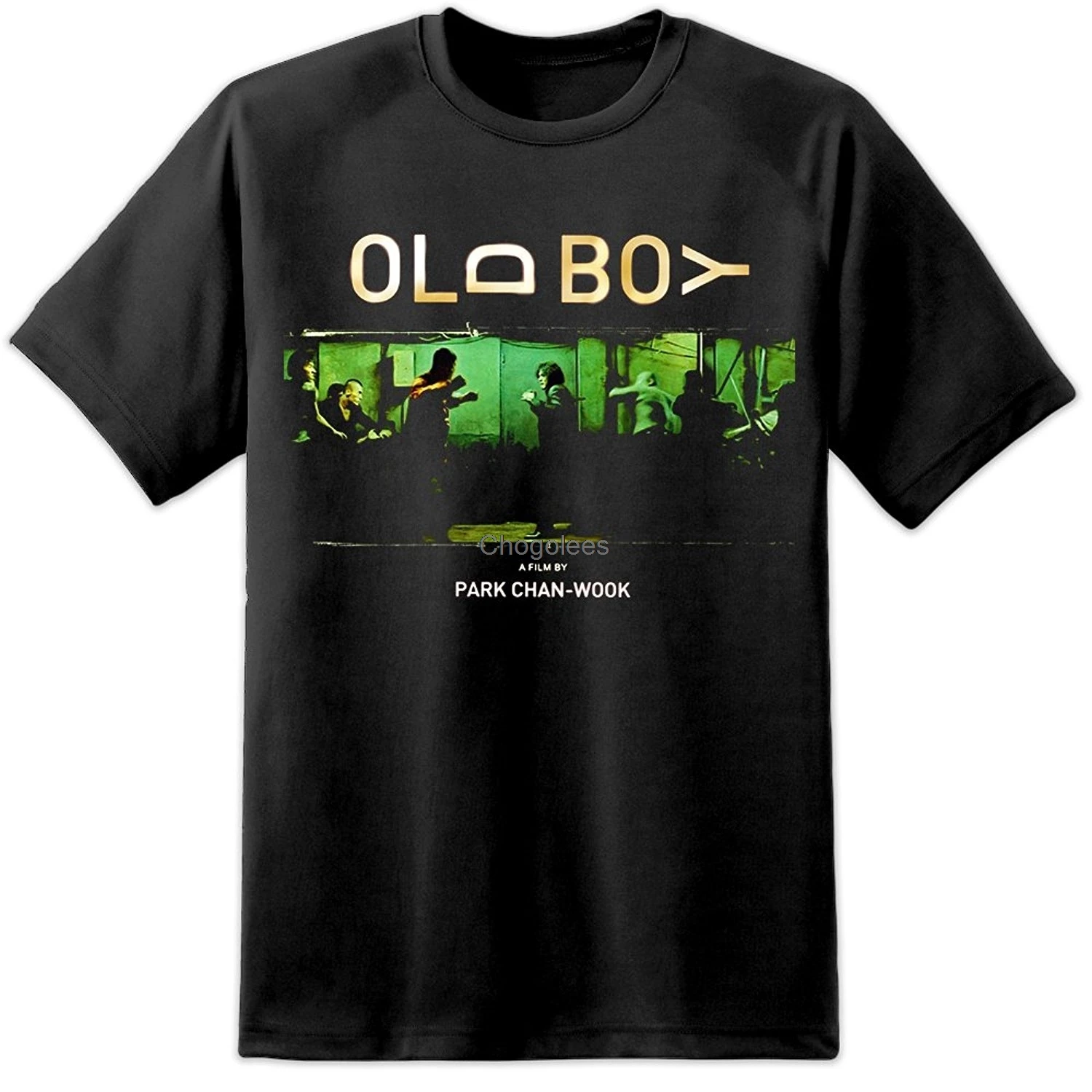 Футболка с принтом в виде фильма Oldboy |