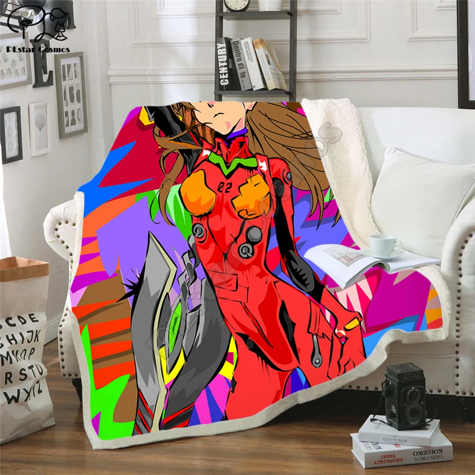 

Asuka Fleece Blanket Plush 3d Printed for Adults Sofa Sherpa Fleece Bedspread Wrap Throw Blanket