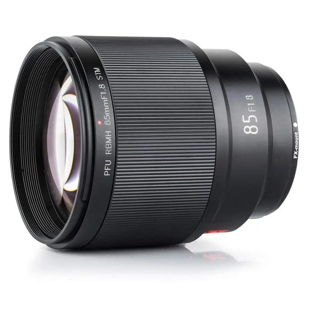 VILTROX PFU RBMH 85 мм F1.8 STM X креплением для объектива с автофокусом объектив с фиксированным фокусным расстоянием для ЖК-дисплея с подсветкой Fujifilm X-Mount камеры X-T3/T2/30/20/10/100 X-PRO2