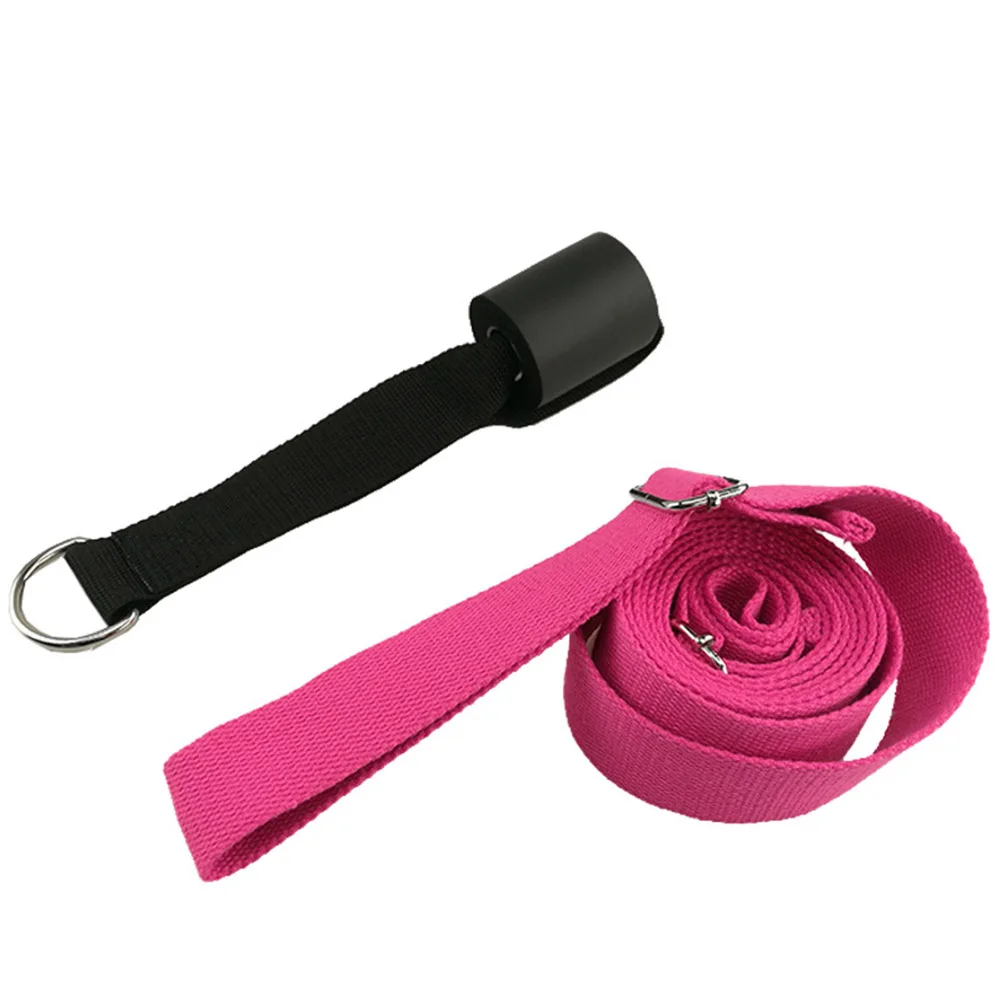 rose red Инструмент для растягивания ног, растягивающийся ремешок для танцев, упражнений для домашнего танца, балета, йоги, BHD2 - Цвет: rose red