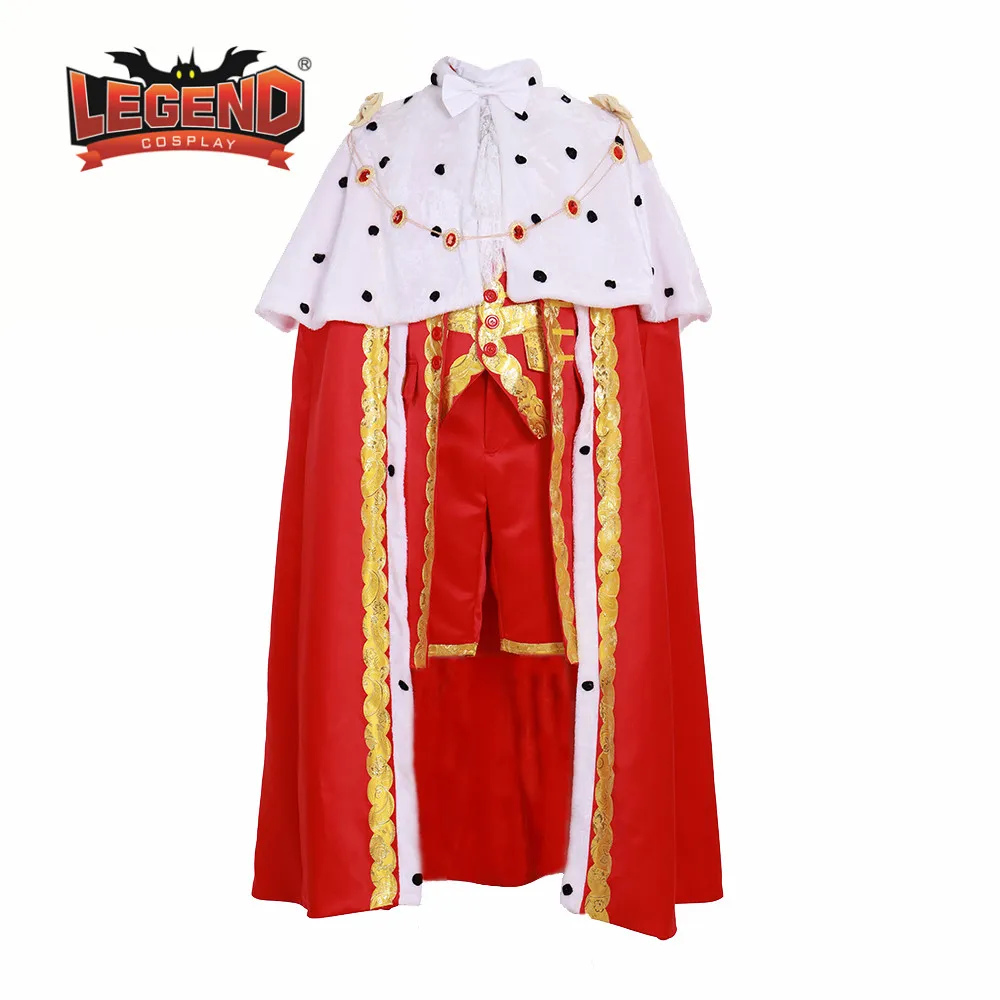 Musicale Hamilton King George Washington Cosplay Costume Outfit Coloniale Vestito Regale King Royal Robe Di Halloween Costume