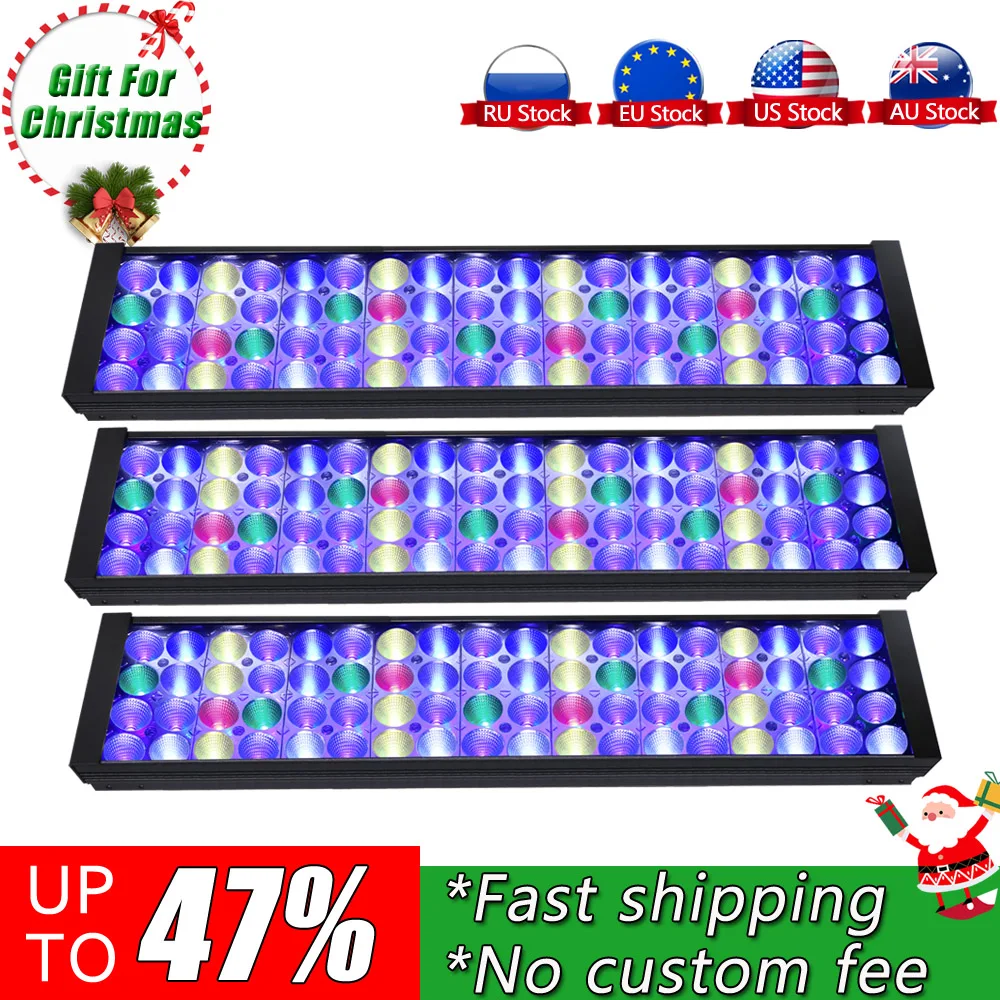 PopBloom marine aquarium light aquarium reef light uv sterilizer water led rgb aquarium sunsun with smart controller Turing50