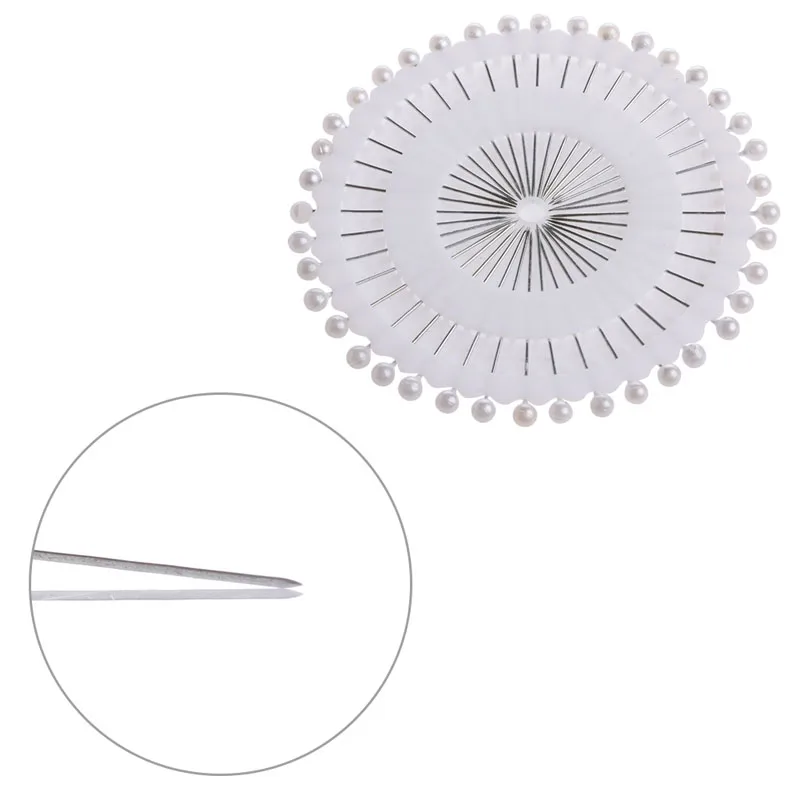 200PCS Pearl Round Head Wedding Bridal Decorating Sewing Corsage Dressmaking Pin