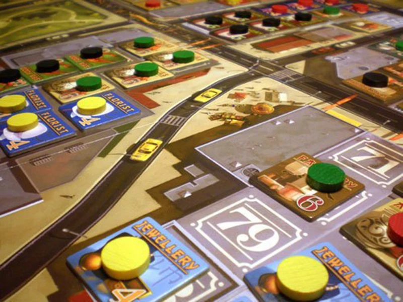 Настольная игра China town, Классическая игра на ум, высокое качество, лучшая карточная игра, очень подходит для семьи, вечерние