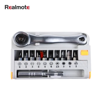

Realmote Multifunctional Ratchet Screwdriver Set Household Multi-specification Screw Driver Suit Portable Mini Maintenance Tool