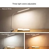 Abrazadera plegable LED de 360 ° para lámpara de escritorio, protección ocular, lámpara de mesa recargable, luz con Clip para lectura de cama, trabajo y computadoras ► Foto 3/6