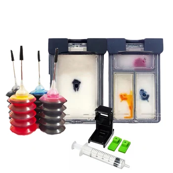 

Einkshop Refillabl Ink Cartridges For HP680 For HP 680 Deskjet 3835 2135 3635 2136 2138 3636 4535 4536 4538 4675 Printer