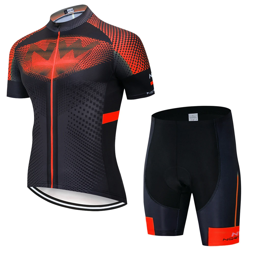 Northwave NW Велоспорт Джерси Набор летний Велосипед Одежда Майо Ropa Ciclismo MTB велосипед одежда спортивный костюм Велоспорт - Цвет: Pic Color