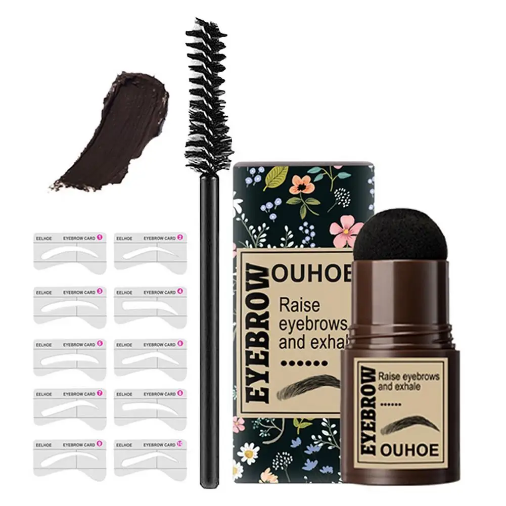 Набор для одноэтапной печати бровей набор отпечатков ленивых пудра волос не
